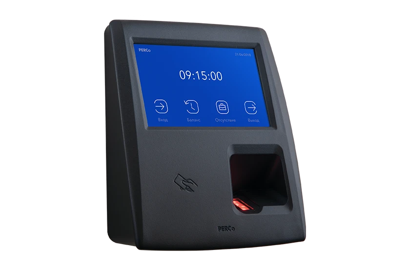 Биометрический терминал учета рабочего времени CR11.1